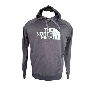 The North Face Hoodie Men's Half Dome Pullover Spellout Black Sweatshirt
